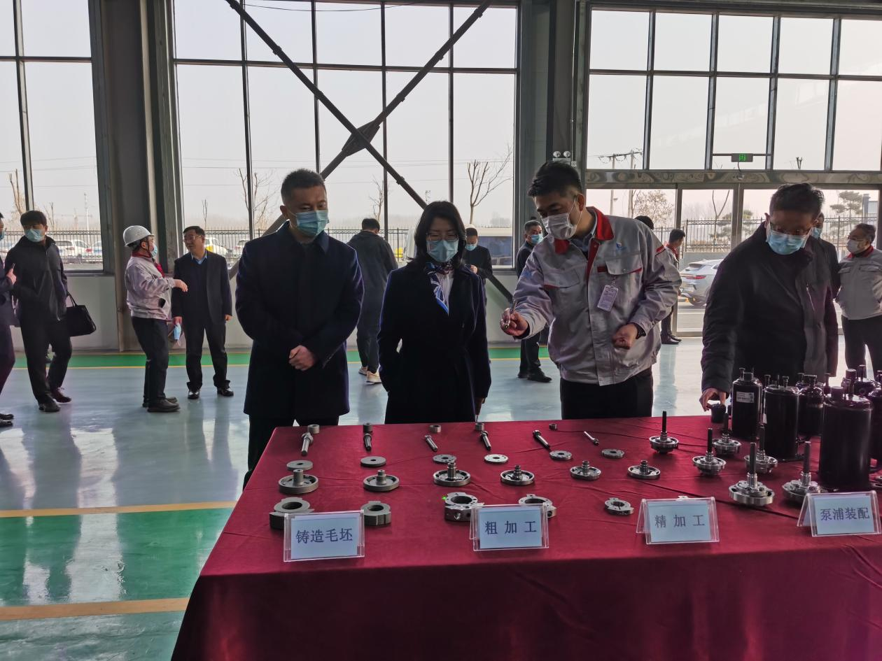 臨汾市委常委、洪洞縣委書記張潞萍一行蒞臨我司調研指導工作
